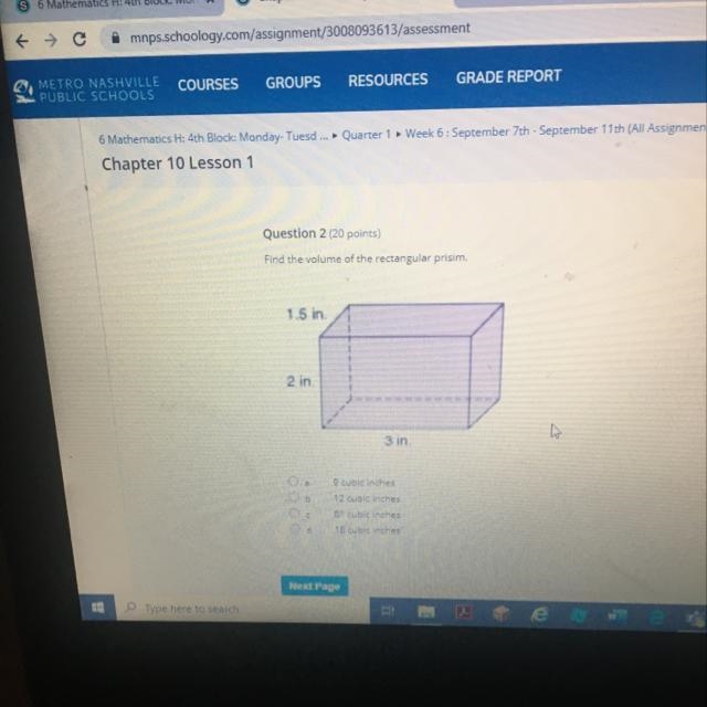 Find the volume of the rectangular prism-example-1