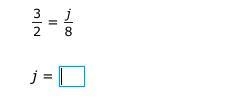 Solve for j in the proportion.-example-1