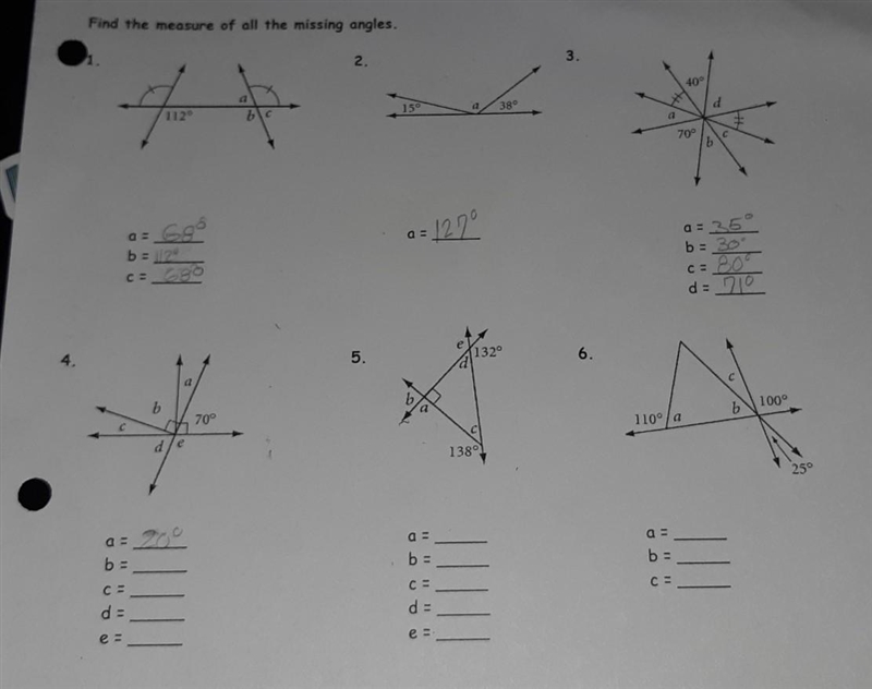 If anyone can find all of the missing angles i'll give you 30 points​-example-1