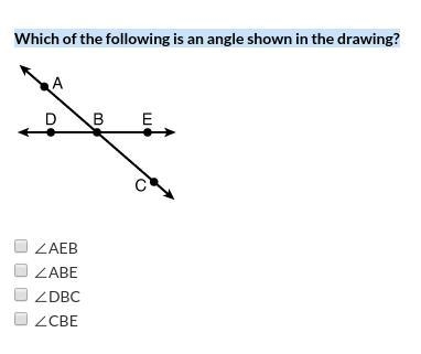 Which of the following is an angle shown in the drawing?-example-1