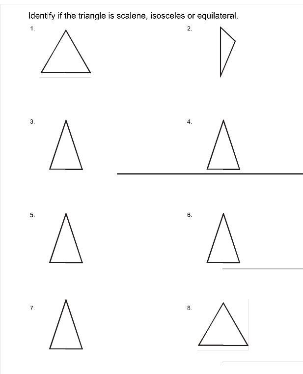 Identify if the triangle is scalene, isosceles or equilateral.-example-1