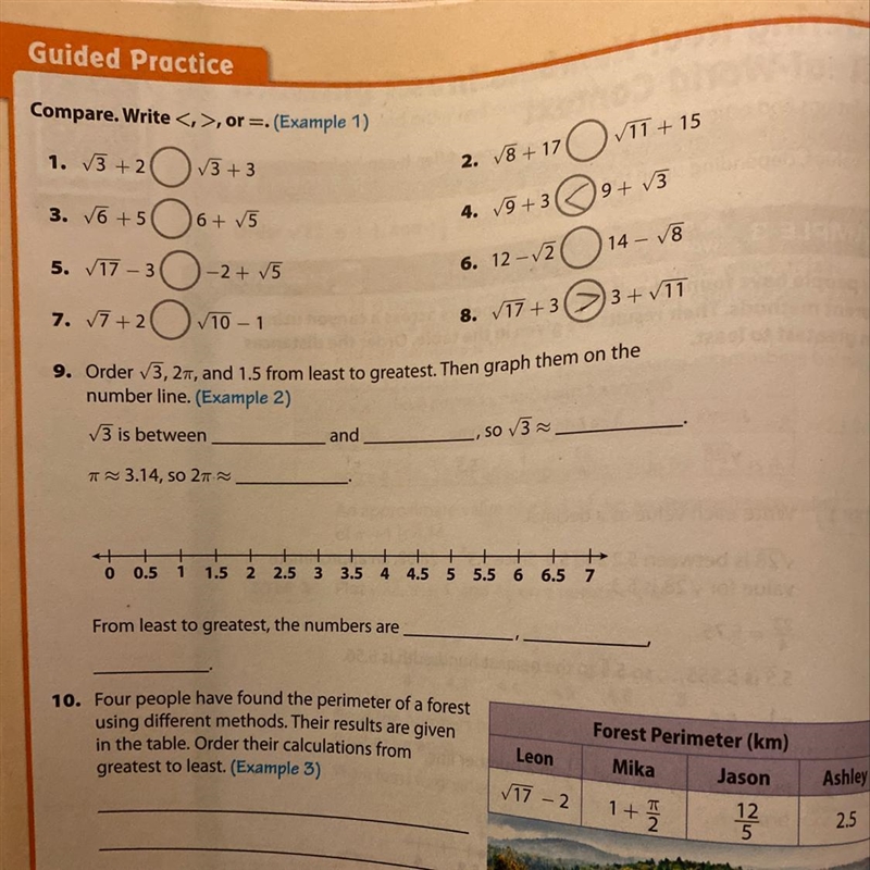 I just need to know the first 8 quick bc it’s almost due thanks!!-example-1