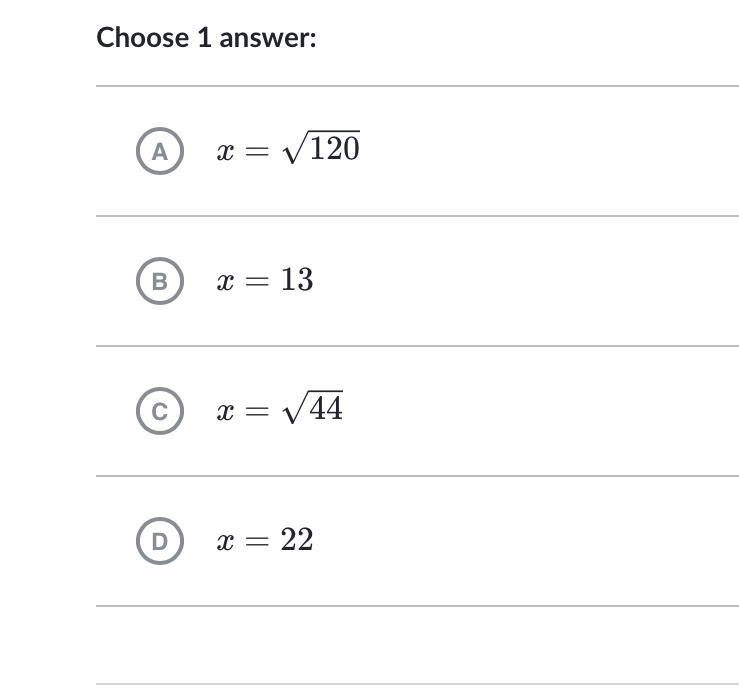 (ugsygygsgag I’m struggling) Find the value of x in the isosceles triangle shown below-example-2