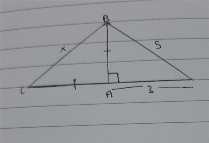 Plz help me solve this solve It with Pythagoras theorem u will get 60 points if u-example-1