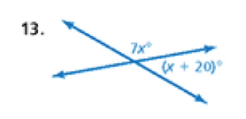 How do you find x in the photo below?-example-1