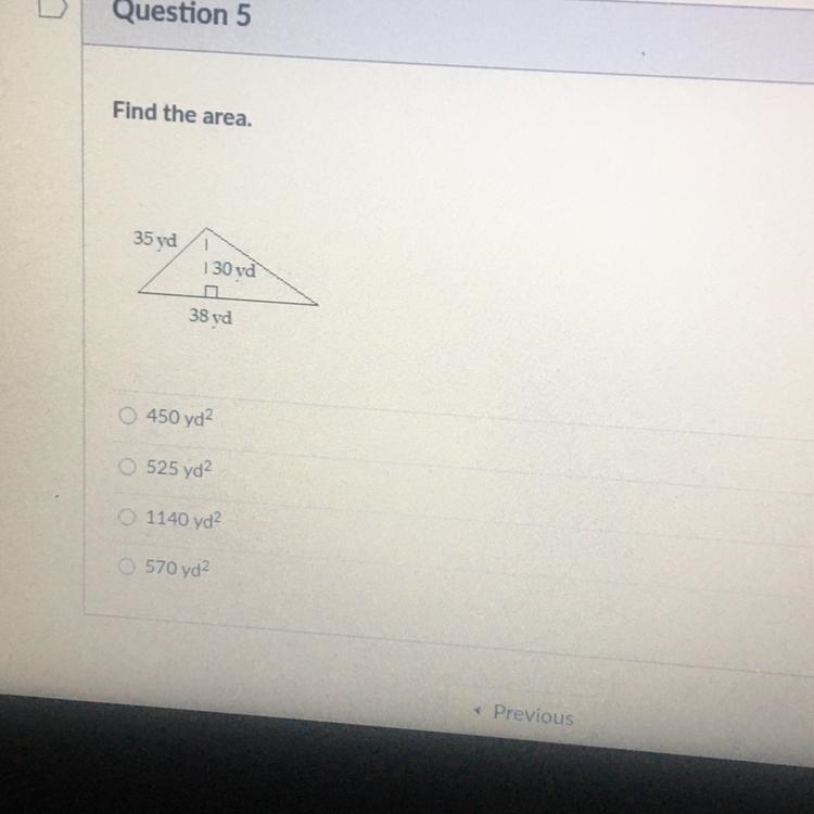 Find the area . Easy points-example-1