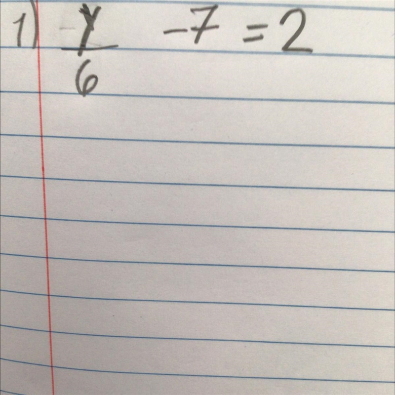 Y -7=2 6. Help me please ayuda-example-1