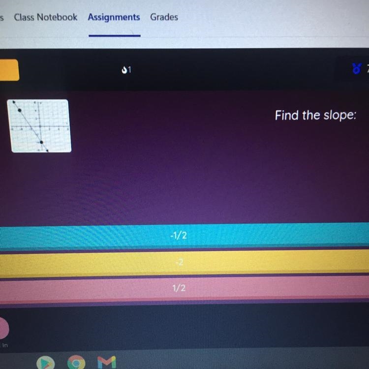 Find the slope plz help help plz-example-1