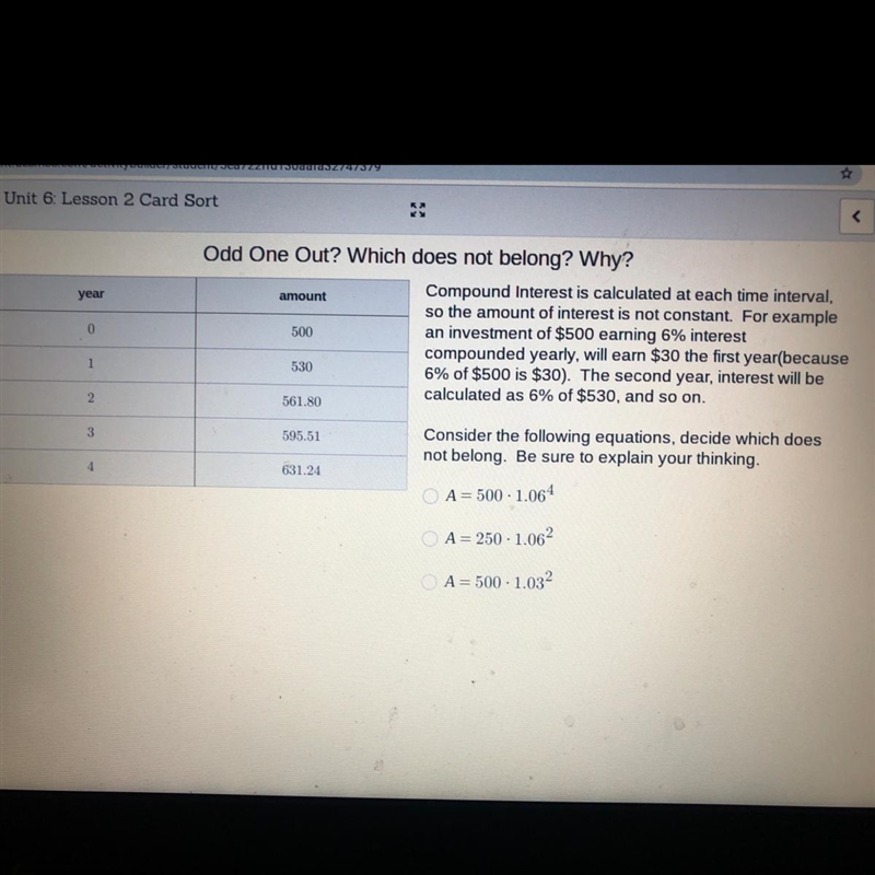 Compound interest and how to graph the equation.-example-1