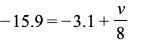 PLEASE HELP solve for V-example-1