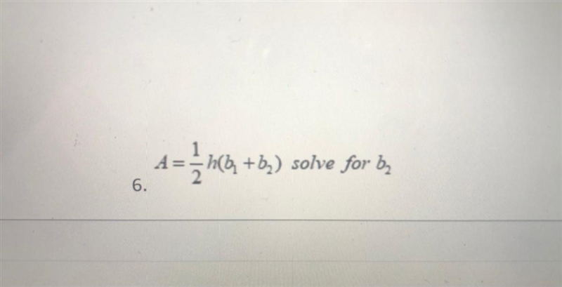 I just need a good explanation how to do this literal Equations. Like tell me how-example-1