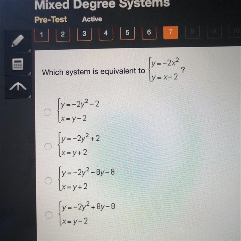 Which system is equivalent to-example-1