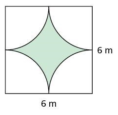 Find the area of the shaded region. Round your answer to the nearest hundredth.-example-1