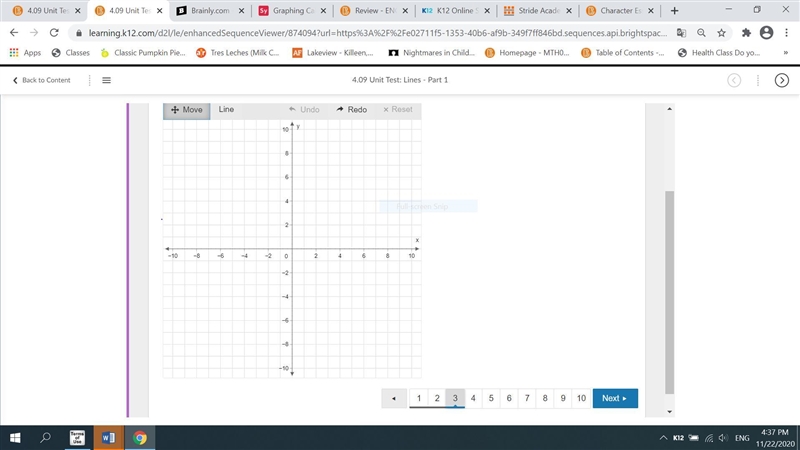 Graph the line for y+2=32(x+4) on the coordinate plane-example-1