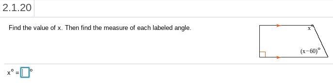 Please help? what does x equal?-example-1