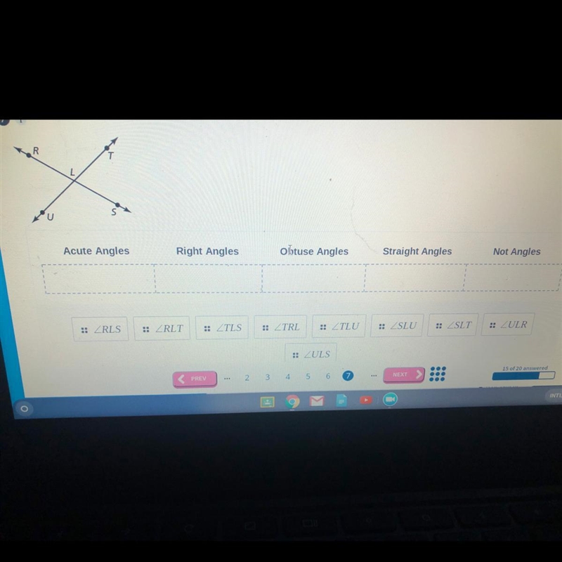 Please help ASAP! Classify each angle-example-1