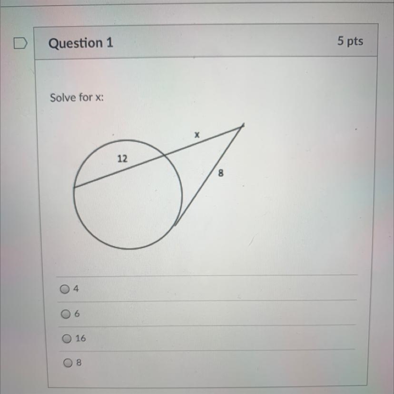 Solve for x: geometry question plz help!!!-example-1