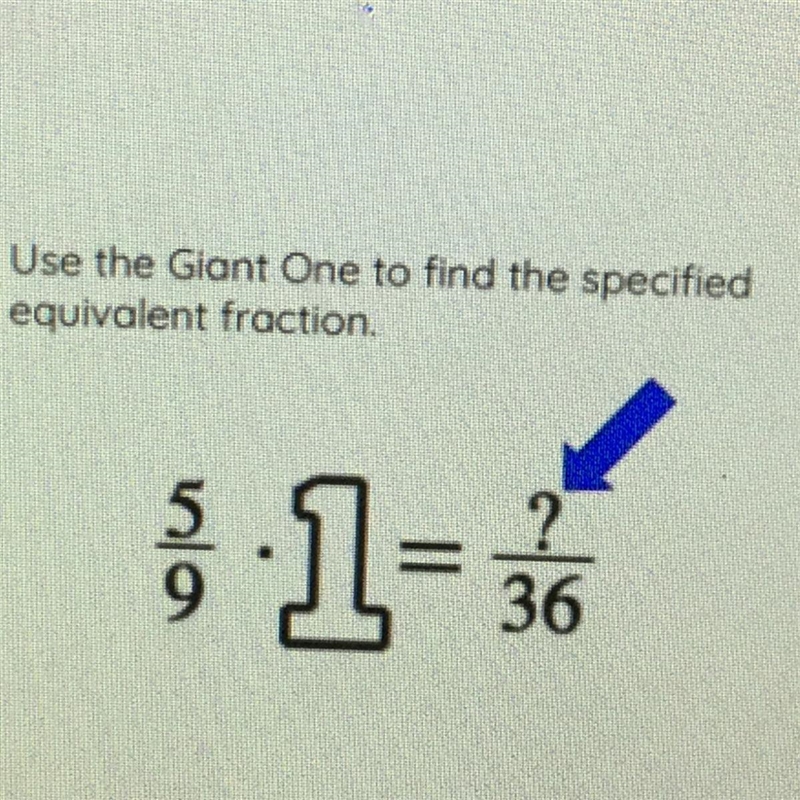 Someone please help.... What is the value of the”?” Next to the blue arrow.-example-1