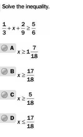 Solve the inequality.-example-1