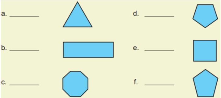 Write yes if the following polygons are regular, and no if they’re not.-example-1