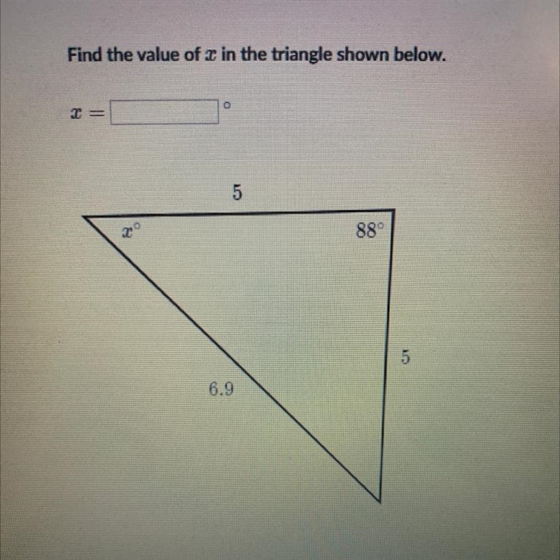 Find angles in isosceles triangles...-example-1