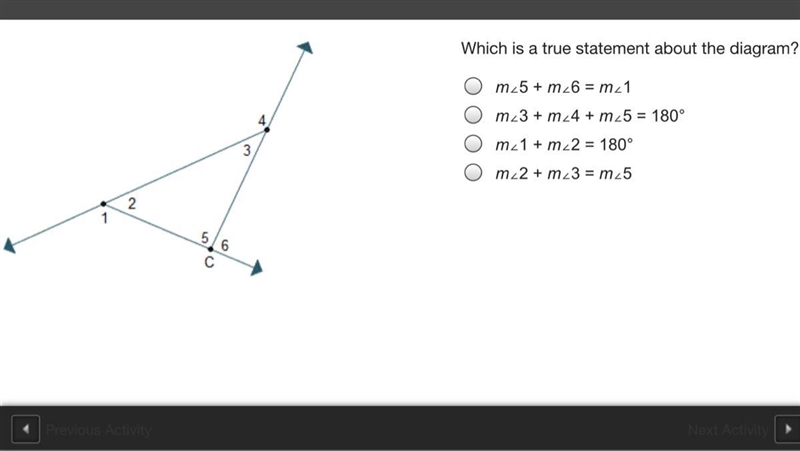 Which is a true statement about the diagram?-example-1