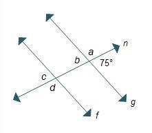 PLEASE HELP!!!!!!!!! Letters a, b, c, and d are angle measures. Which should equal-example-1