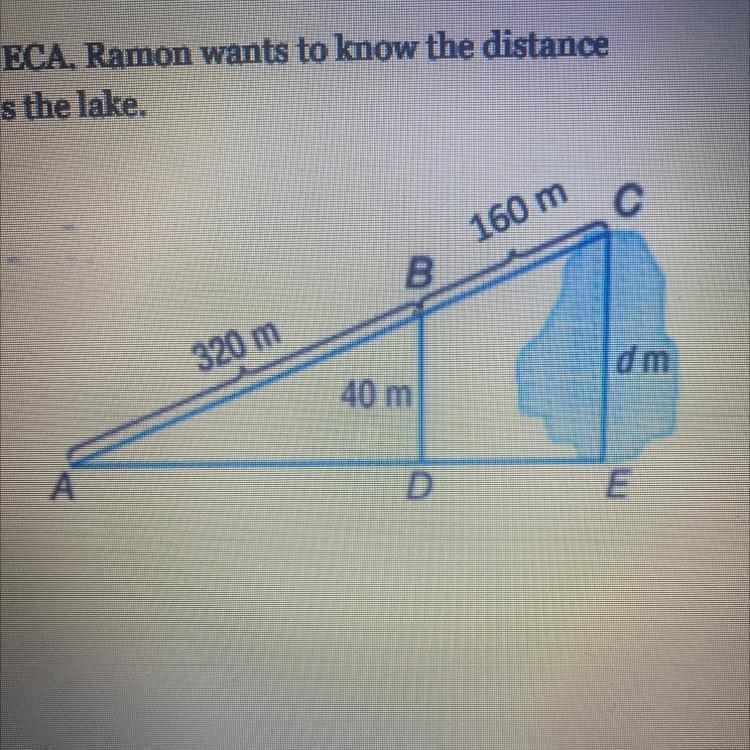 Find the distance for d-example-1