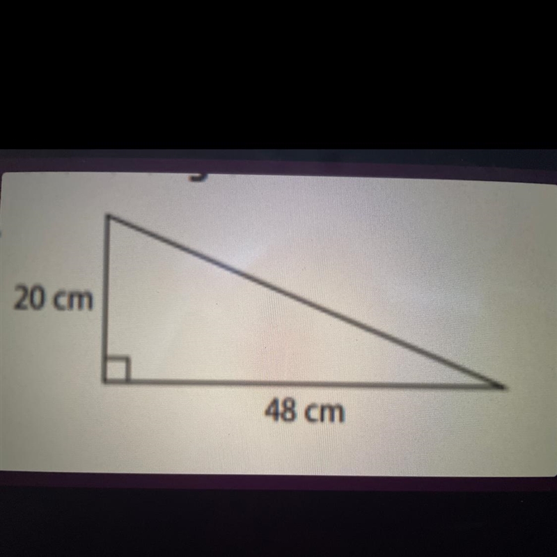 Find the length of the missing side-example-1