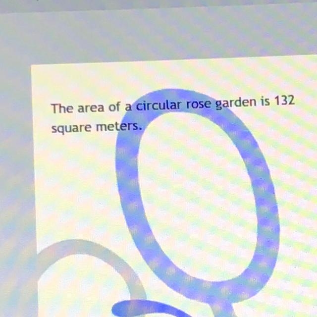 What is the radius of the garden?-example-1