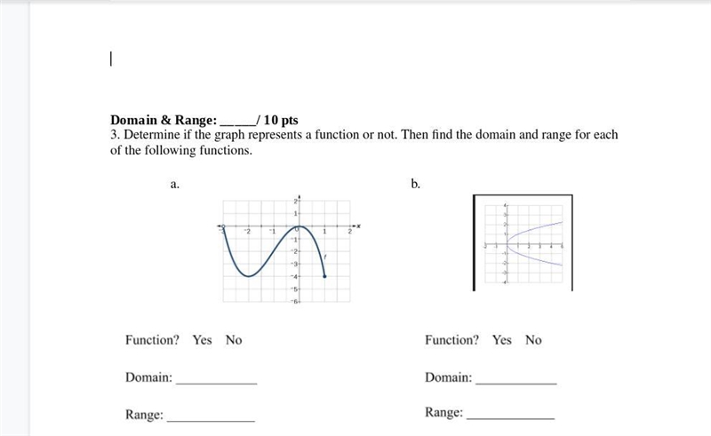 Is it a function and what is the Domain and the Range-example-1