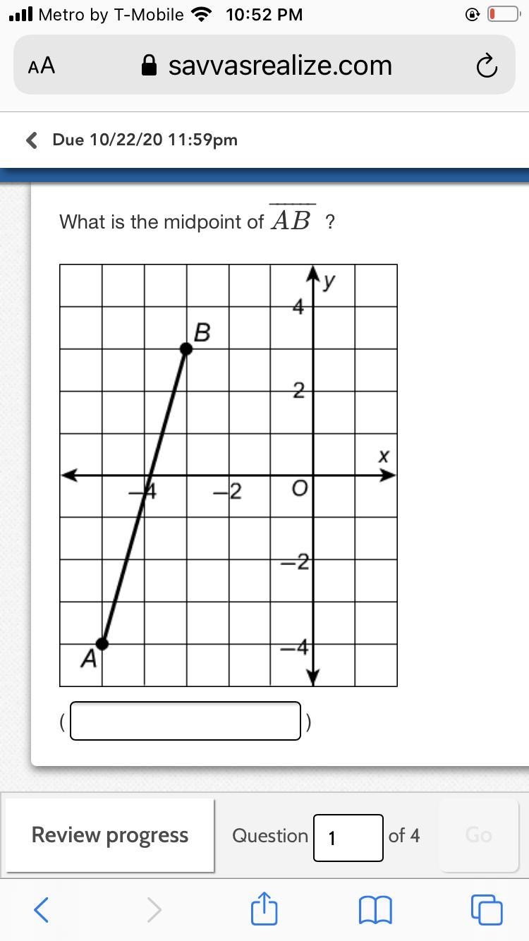 What is the midpoint of AB-example-1