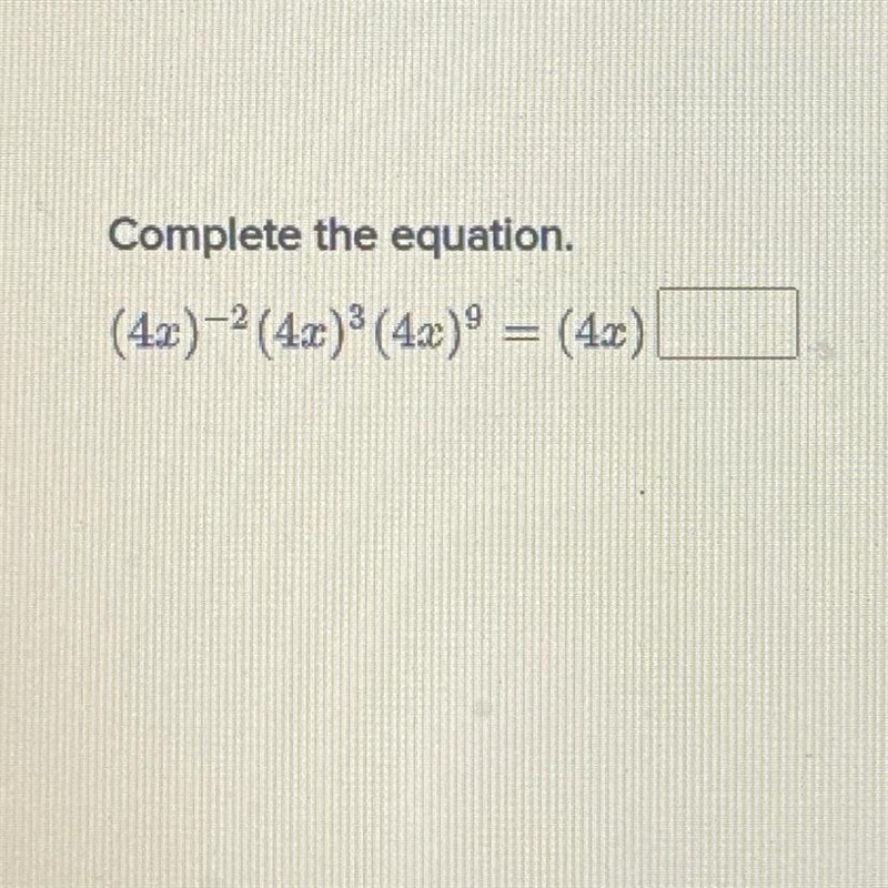 Help pleaseeeee Complete the equation.-example-1