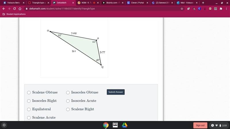 Determine the type of triangle that is drawn below. plzz ASAP-example-1