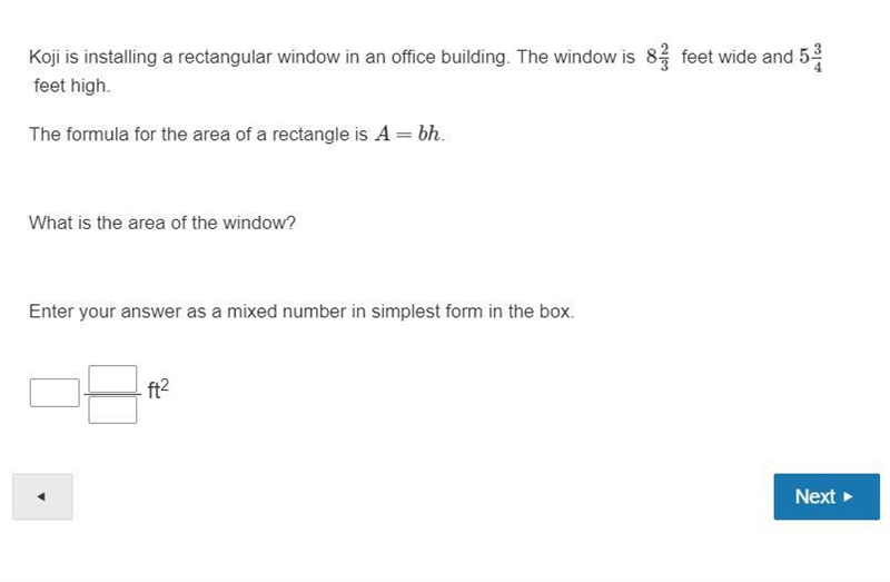 60 POINTS AND RAINLIEST! Koji is installing a rectangular window in an office building-example-1