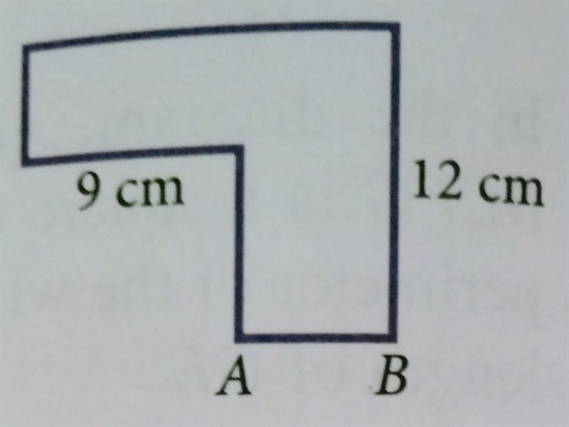 A wire with a length of 54 cm is bent to form a shape as shown in the diagram. what-example-1