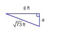 What is the length of the unknown leg in the right triangle?-example-1