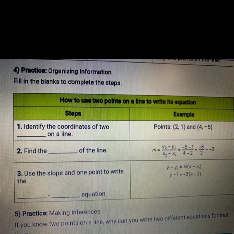 Filling in the blanks of the steps-example-1