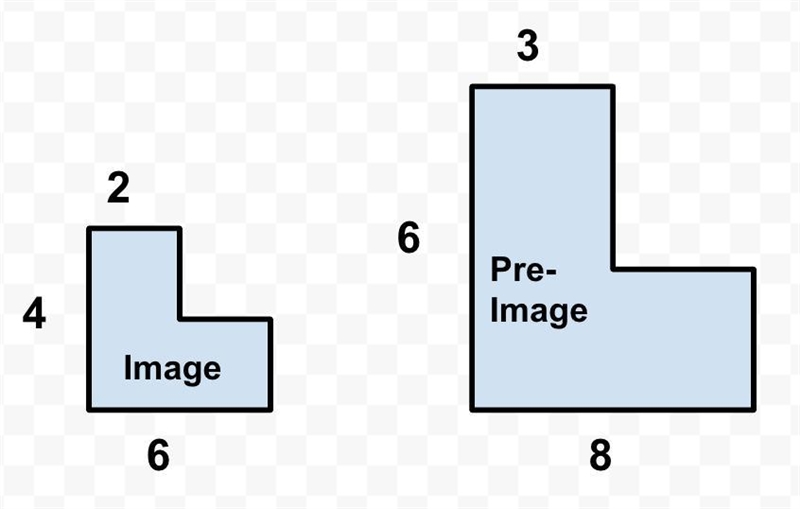 Are the two polygons similar figures? Explain why or why not-example-1