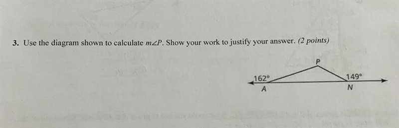 Please help answer!!! I am so lost 3. use the diagram shown to calculate m-example-1