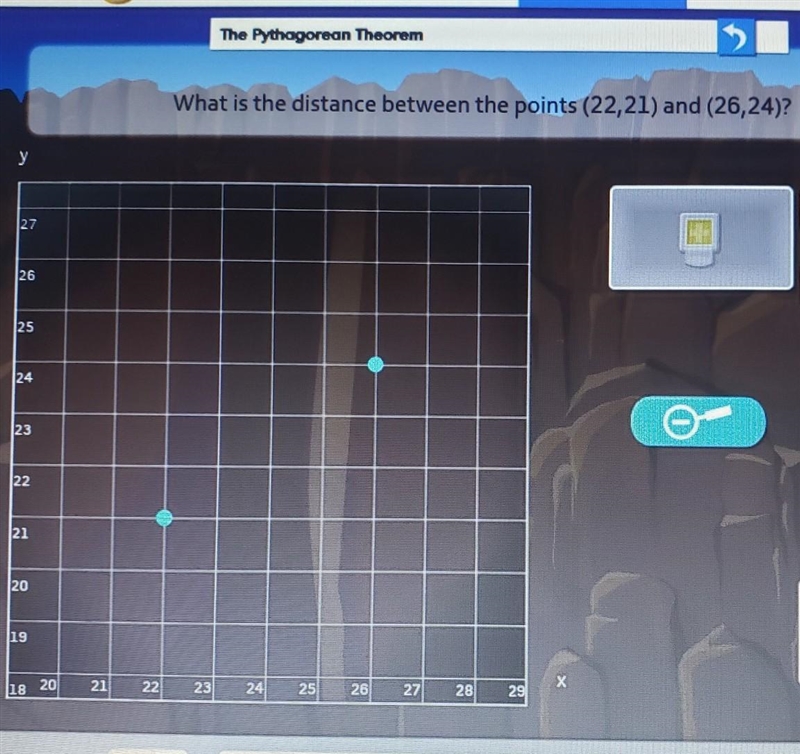 6,857 my lessons my stuf The Pythagorean Theorem What is the distance between the-example-1