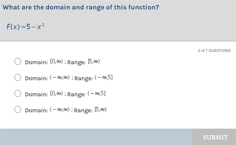 This is about the domain and range. PLEASE HELP ME!-example-1