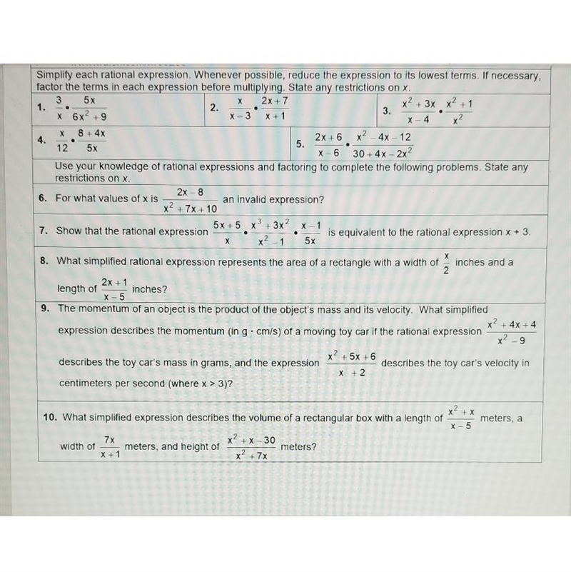 What is the answer to number 6? Please break it down and explain.-example-1