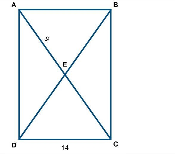 What is the length of side AD? a.) 16.6 b.) 10 c.) 11.3 d.) 14-example-1