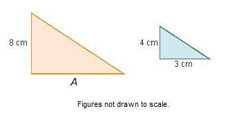 HELP ASAP Consider the original triangle and the reduction. A triangle has a base-example-1