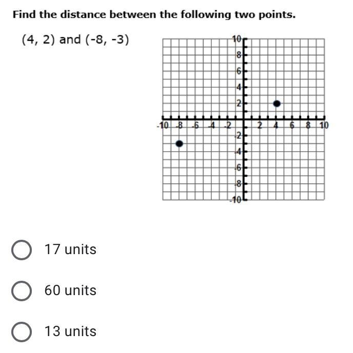 What is the distance between the two points-example-1