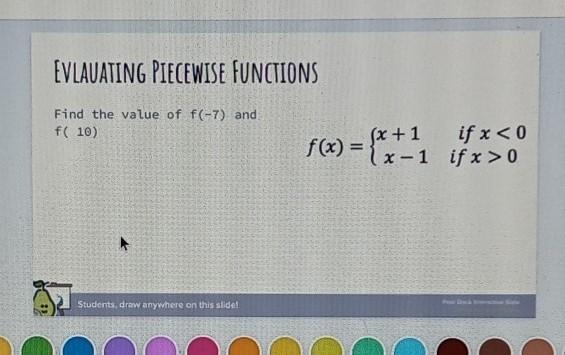 Evaluate the piecewise function ​-example-1