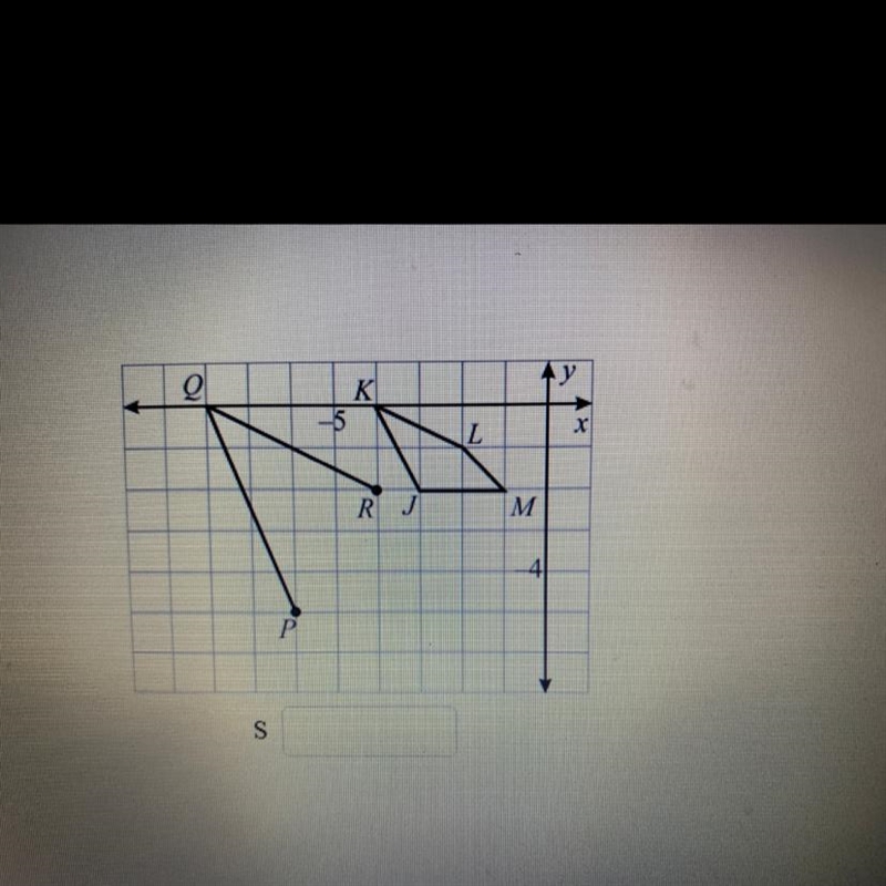 To make these Quadrilaterals similar what is the coordinate of S ??? A. (2,4) B. (4,-2) C-example-1