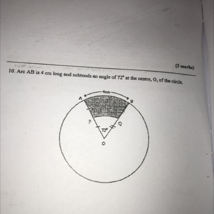 I have to find the area of the shaded region. please helppp!!!!! xksnkskzks-example-1