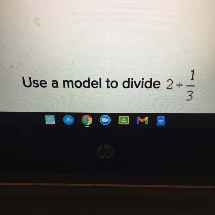 Use a model to divide 2-example-1